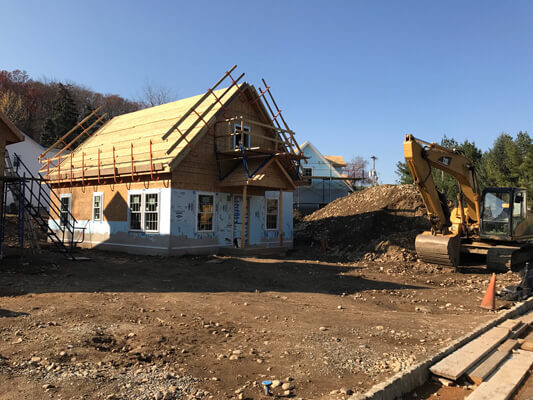Full Home Roofing Construction Project