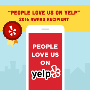 People Love Us on Yelp 2016